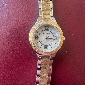Waltham Women's Gold and Silver Watch